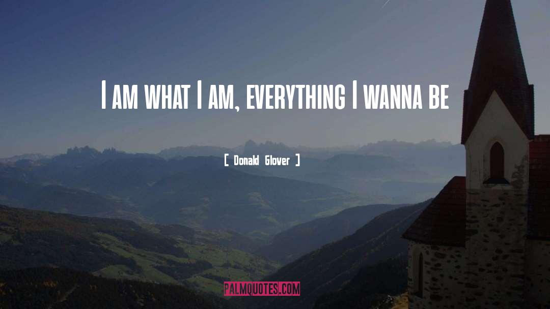 I Am What I Am quotes by Donald Glover