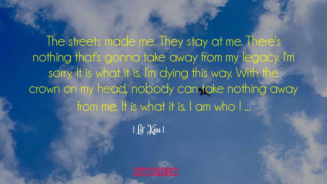 I Am Who I Am quotes by Lil' Kim