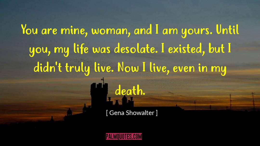 I Am Yours quotes by Gena Showalter