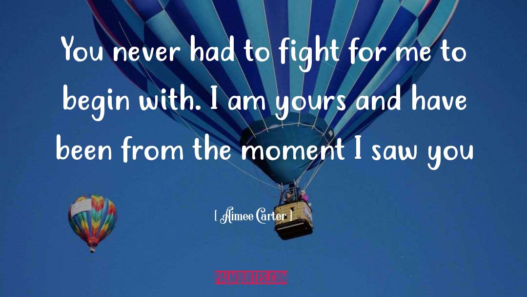 I Am Yours quotes by Aimee Carter