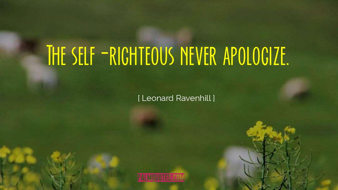 I Apologize quotes by Leonard Ravenhill