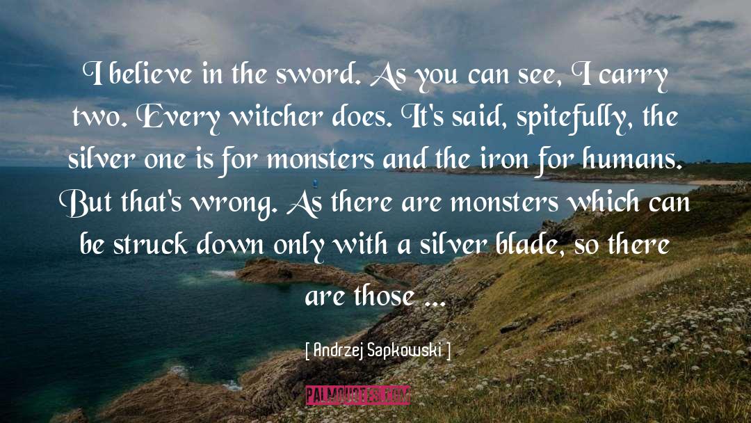 I Believe In Love quotes by Andrzej Sapkowski