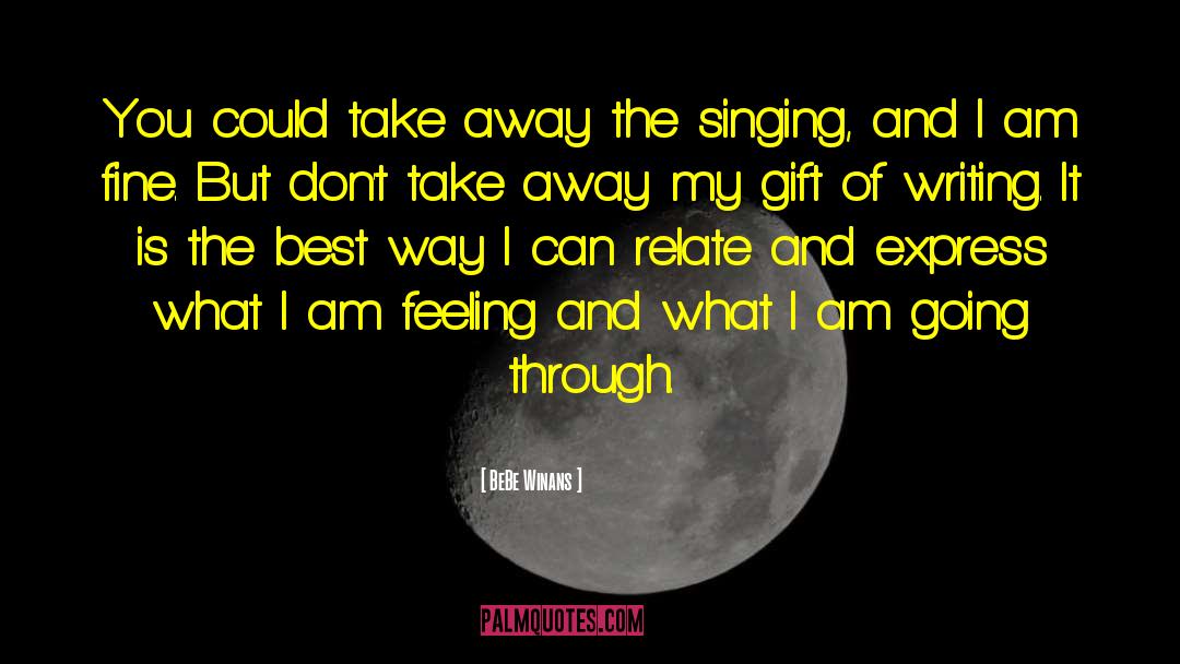 I Can Relate quotes by BeBe Winans