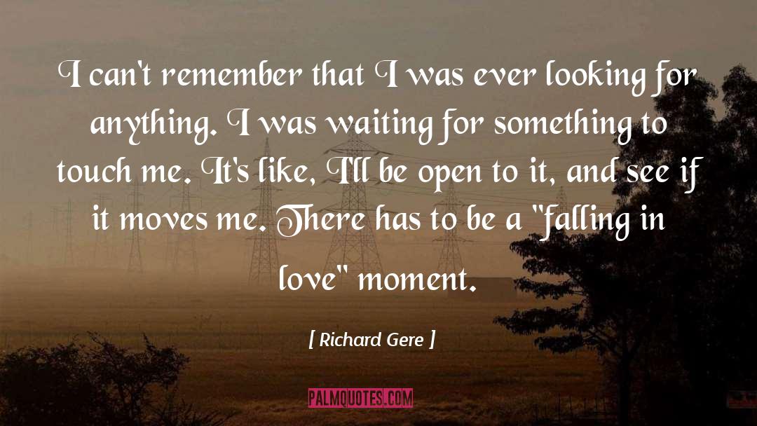 I Cant Remember quotes by Richard Gere