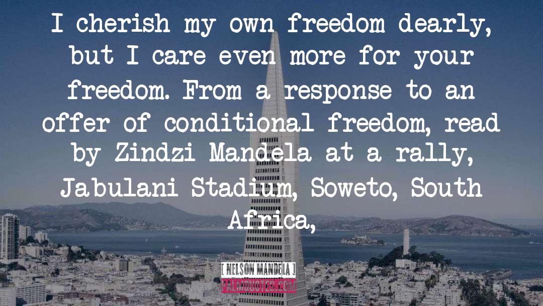 I Care quotes by Nelson Mandela