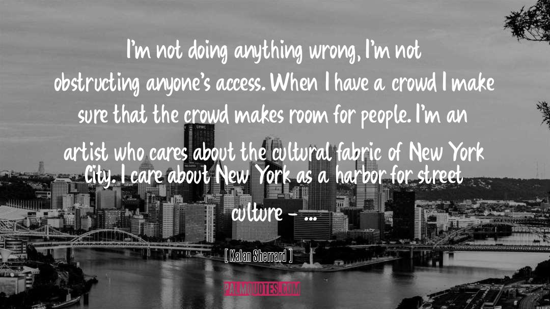 I Care quotes by Kalan Sherrard