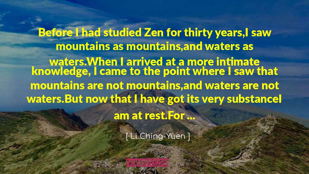 I Ching Wu Wei quotes by Li Ching-Yuen