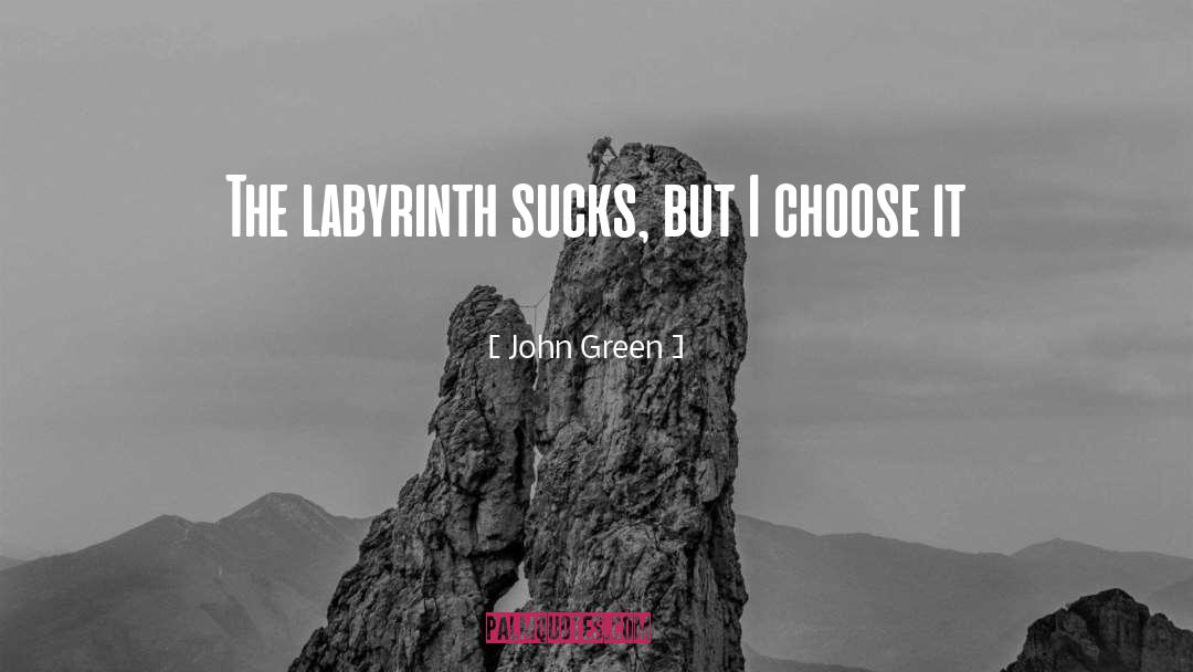 I Choose quotes by John Green