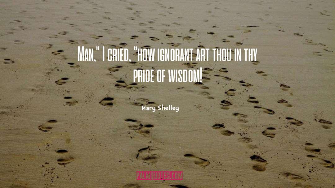 I Cried quotes by Mary Shelley