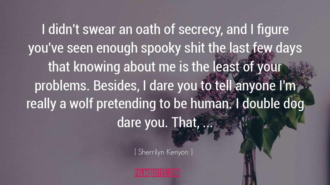 I Dare You quotes by Sherrilyn Kenyon