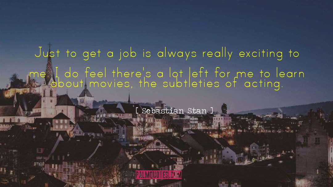 I Do Care quotes by Sebastian Stan