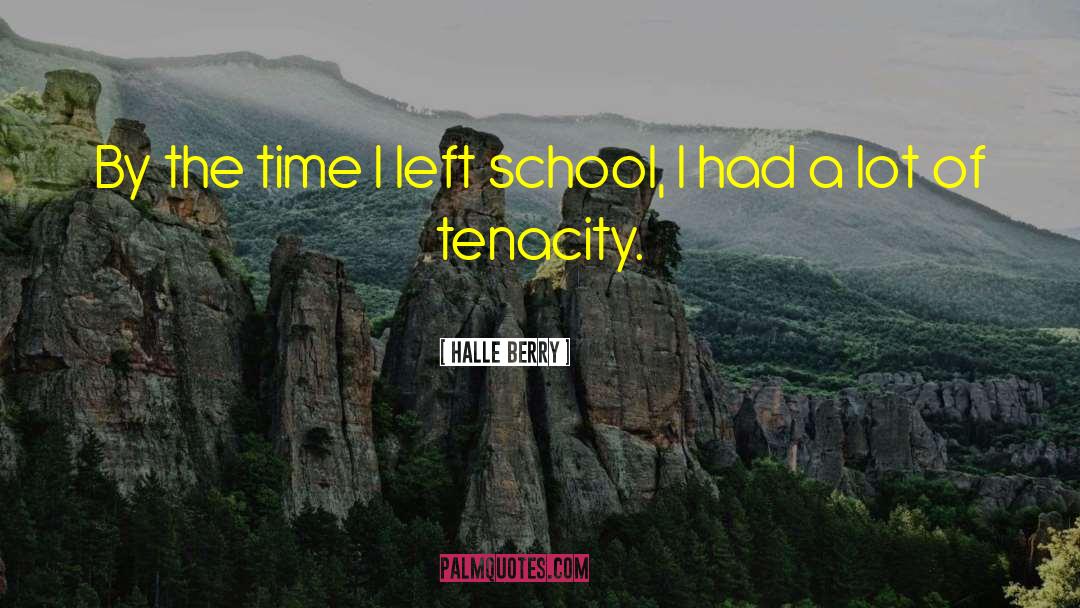 I Dont Have Much Time Left quotes by Halle Berry