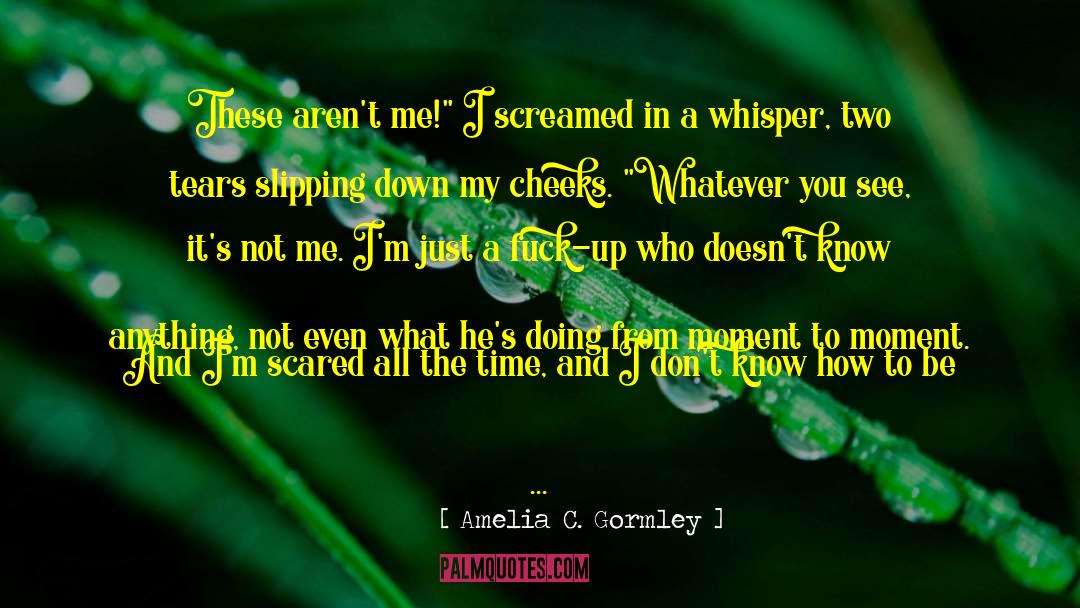 I Dont Need You quotes by Amelia C. Gormley