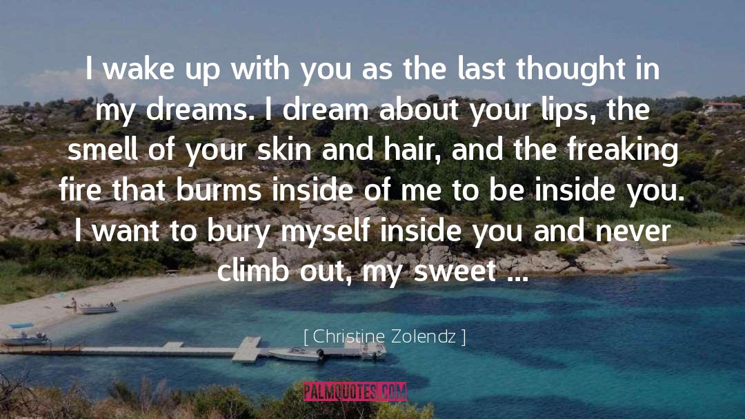 I Dream quotes by Christine Zolendz