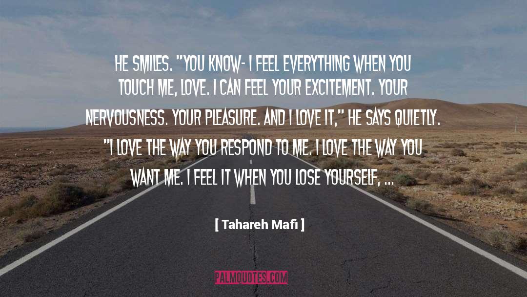 I Feel quotes by Tahareh Mafi