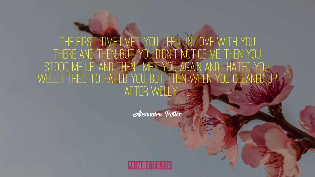 I Fell In Love With You quotes by Alexandra Potter