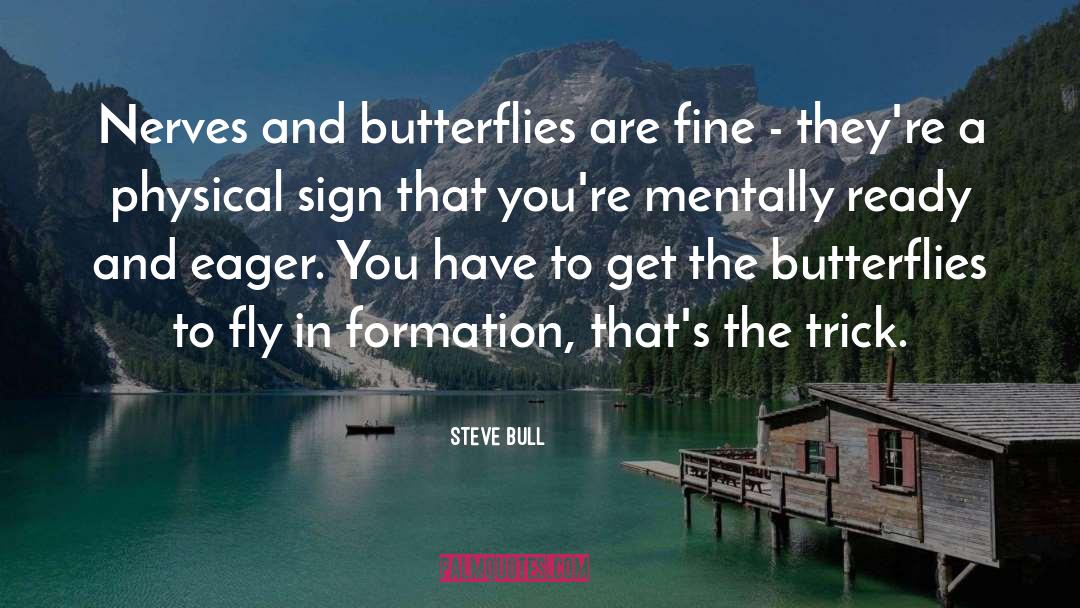 I Get Butterflies quotes by Steve Bull