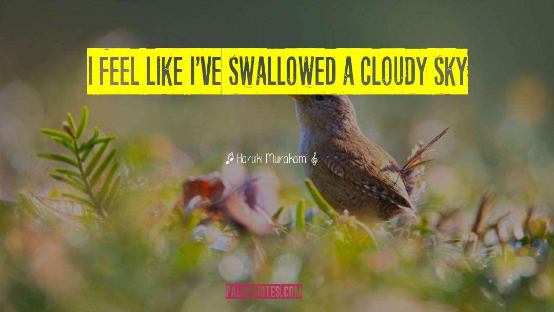 I Got Sunshine On A Cloudy Day quotes by Haruki Murakami