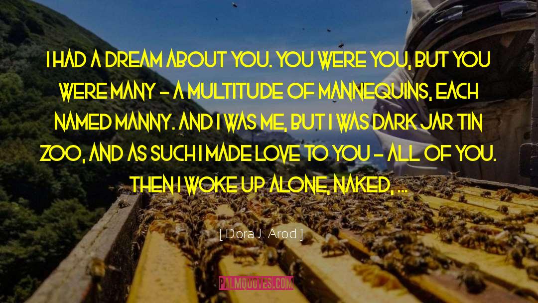 I Had A Dream About You quotes by Dora J. Arod