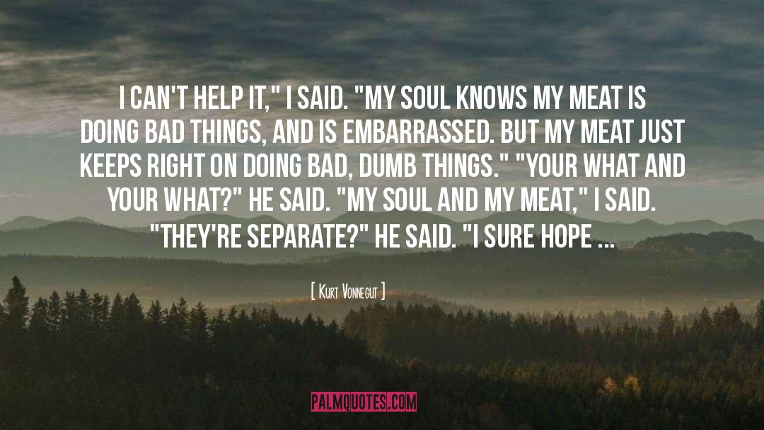 I Hate And I Love quotes by Kurt Vonnegut