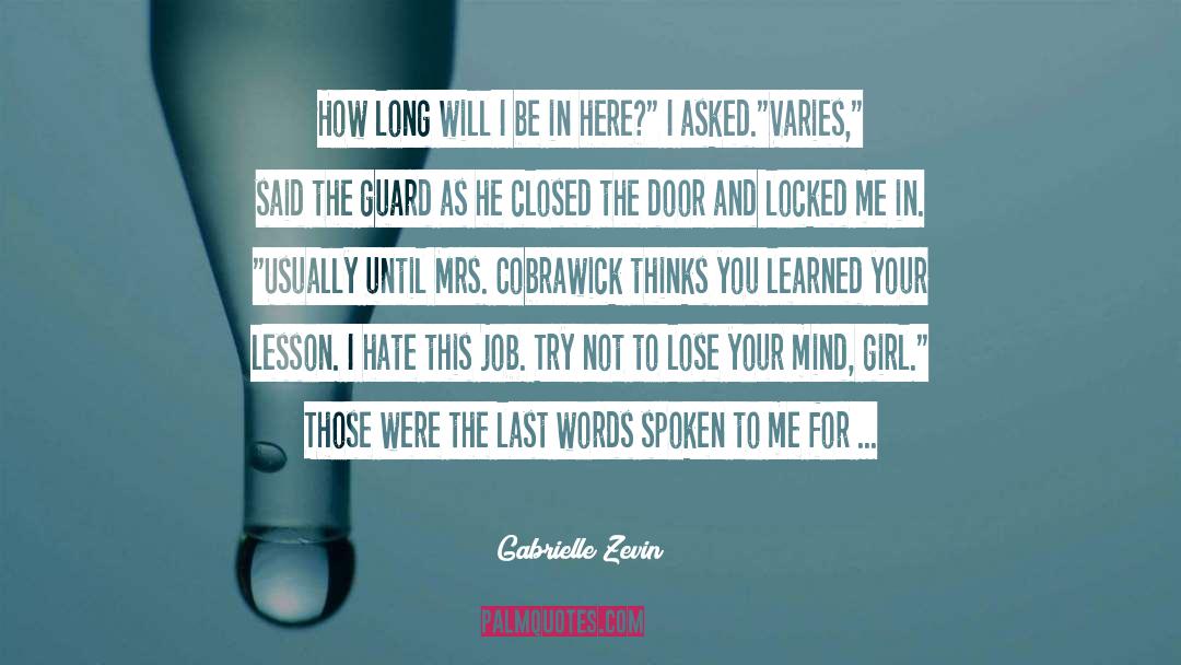 I Hate Lies quotes by Gabrielle Zevin
