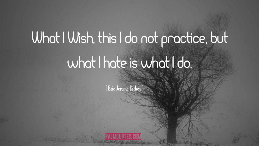 I Hate quotes by Eric Jerome Dickey