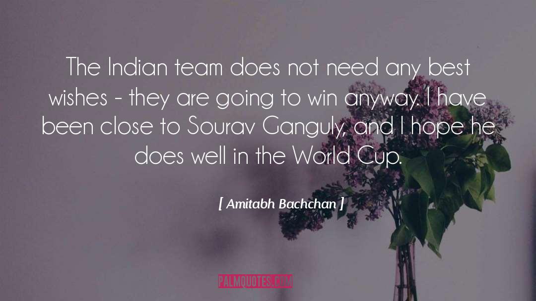 I Hope quotes by Amitabh Bachchan