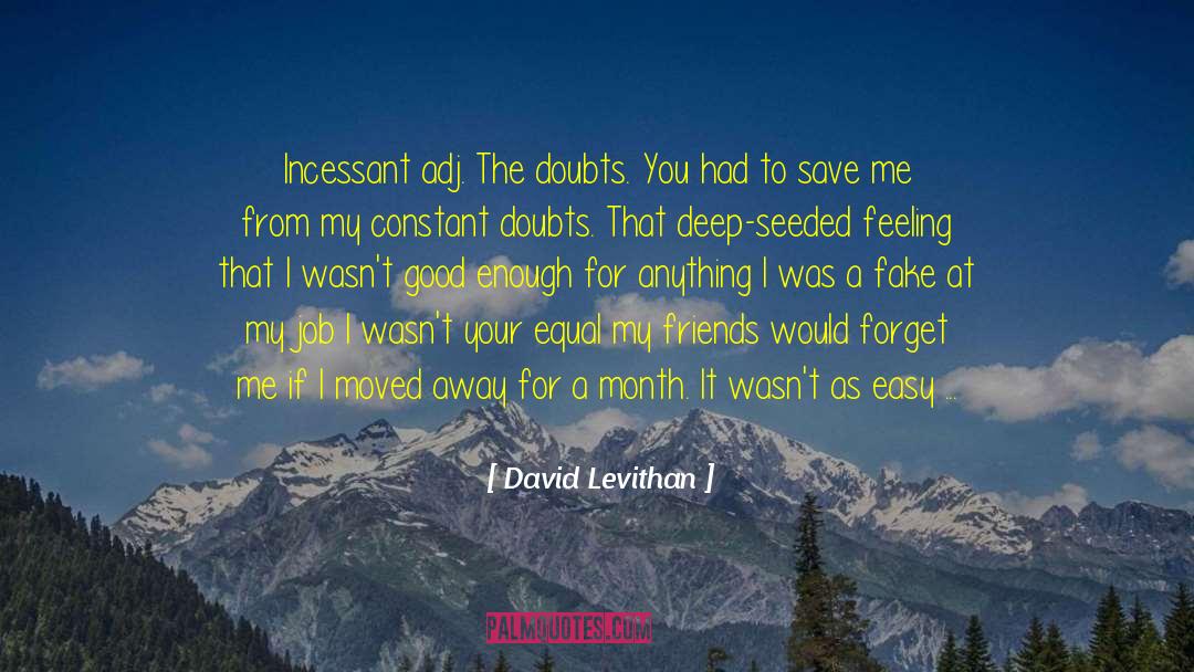 I Knew You When quotes by David Levithan