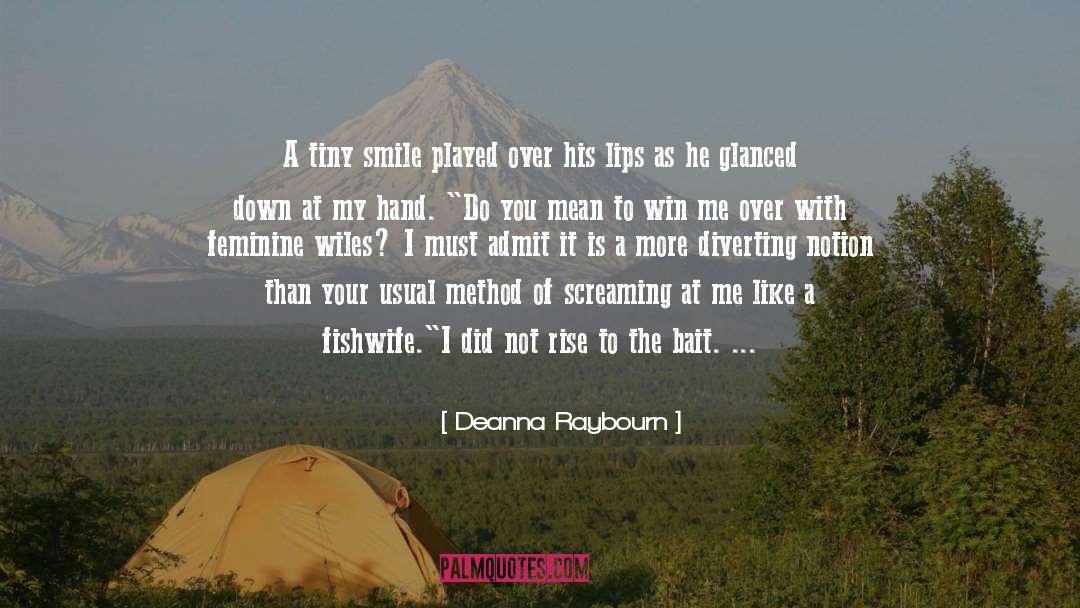 I Laught So Hard quotes by Deanna Raybourn