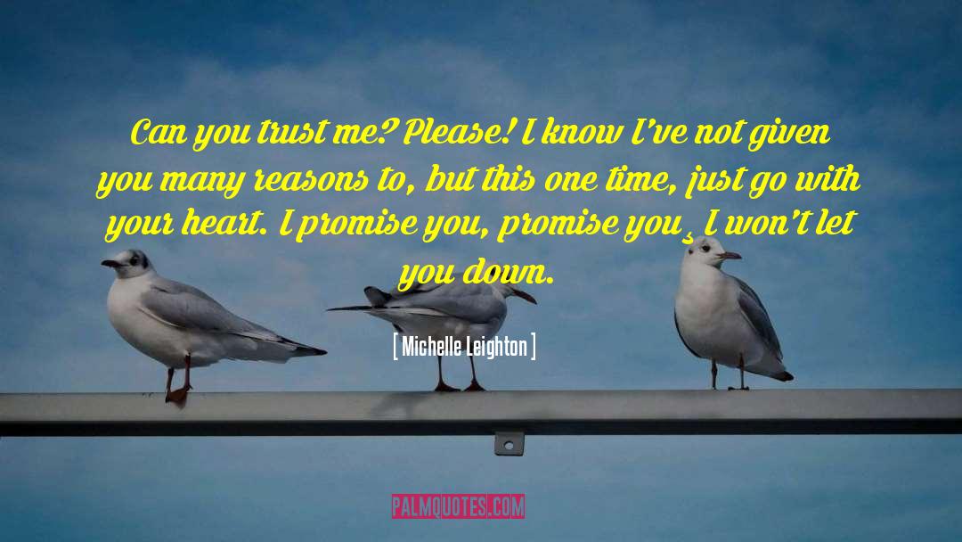 I Let You In quotes by Michelle Leighton