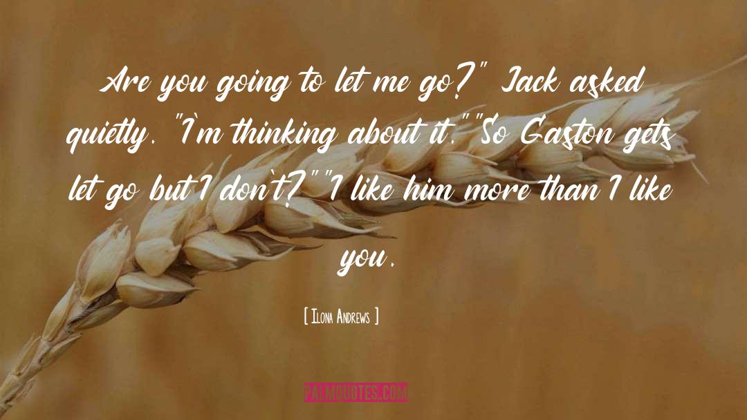 I Like Him quotes by Ilona Andrews