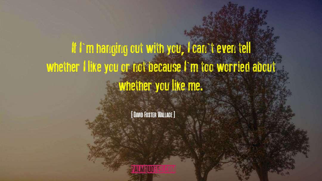 I Like You quotes by David Foster Wallace