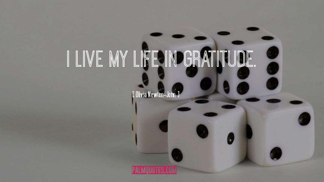 I Live My Life quotes by Olivia Newton-John