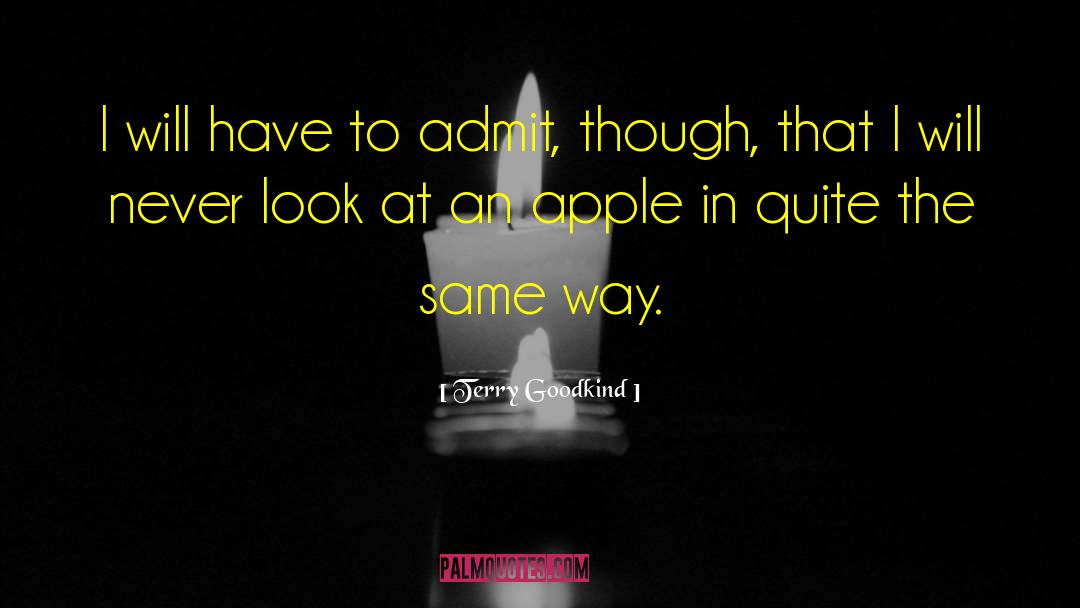 I Look Good quotes by Terry Goodkind