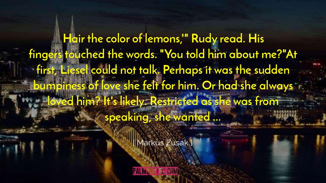 I Love Color Green quotes by Markus Zusak