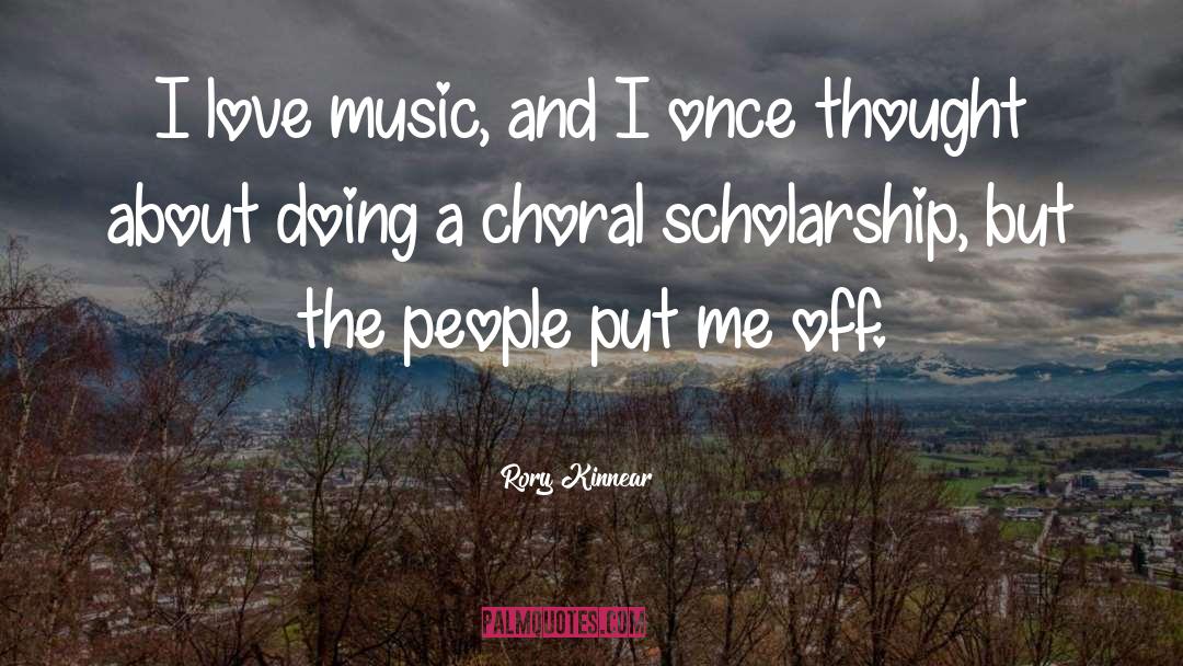 I Love Music quotes by Rory Kinnear