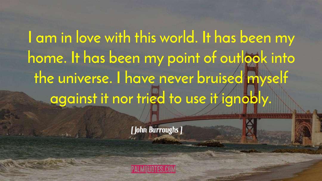 I Love My Baby quotes by John Burroughs