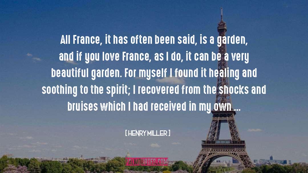 I Love My Garden quotes by Henry Miller