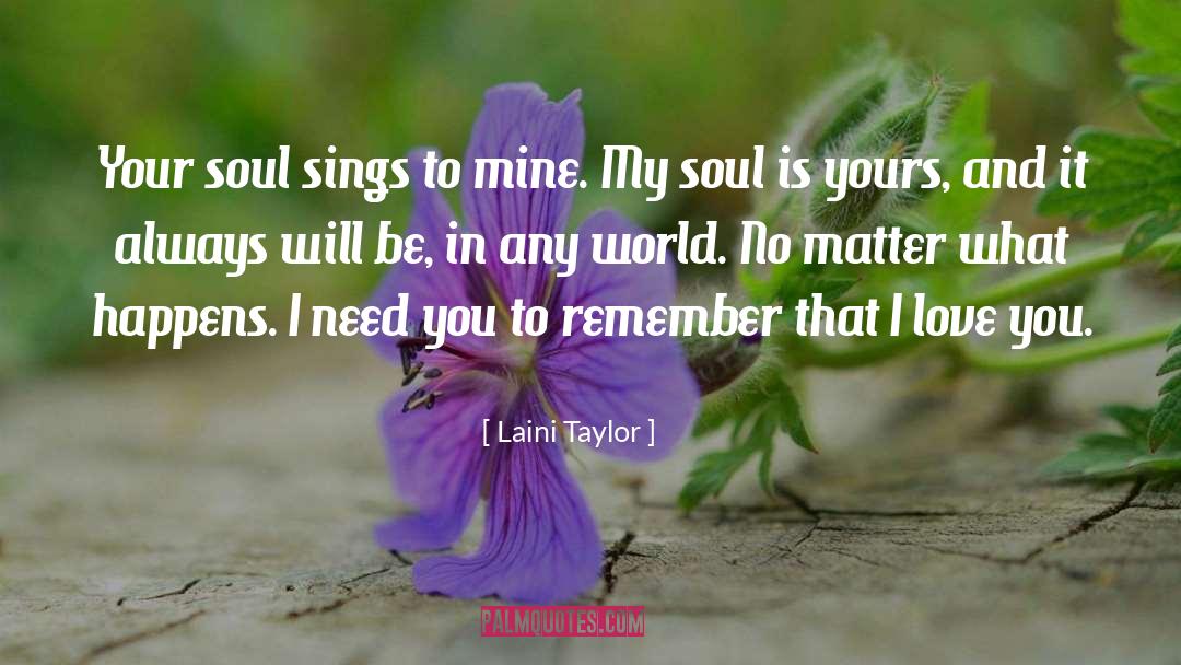 I Love To Be In Your Dreams quotes by Laini Taylor