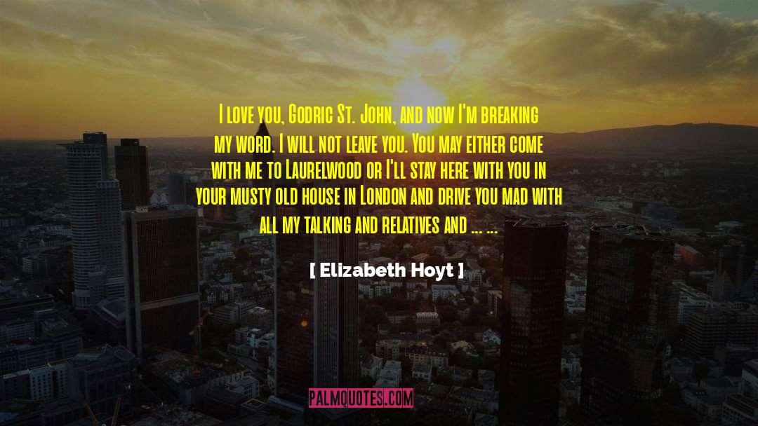 I Love You Most quotes by Elizabeth Hoyt
