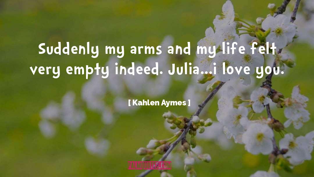 I Love You quotes by Kahlen Aymes