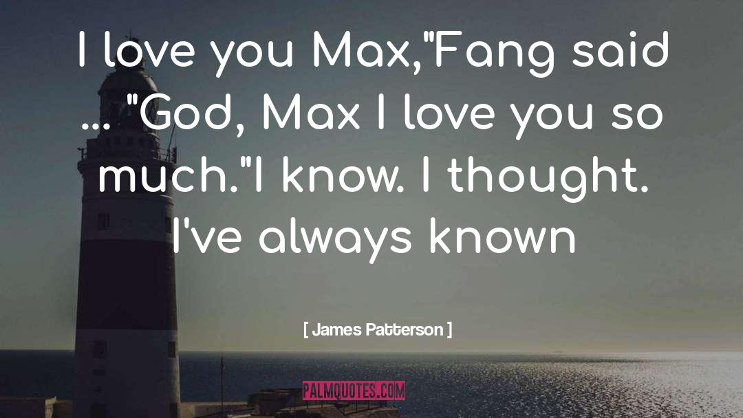 I Love You So Much quotes by James Patterson