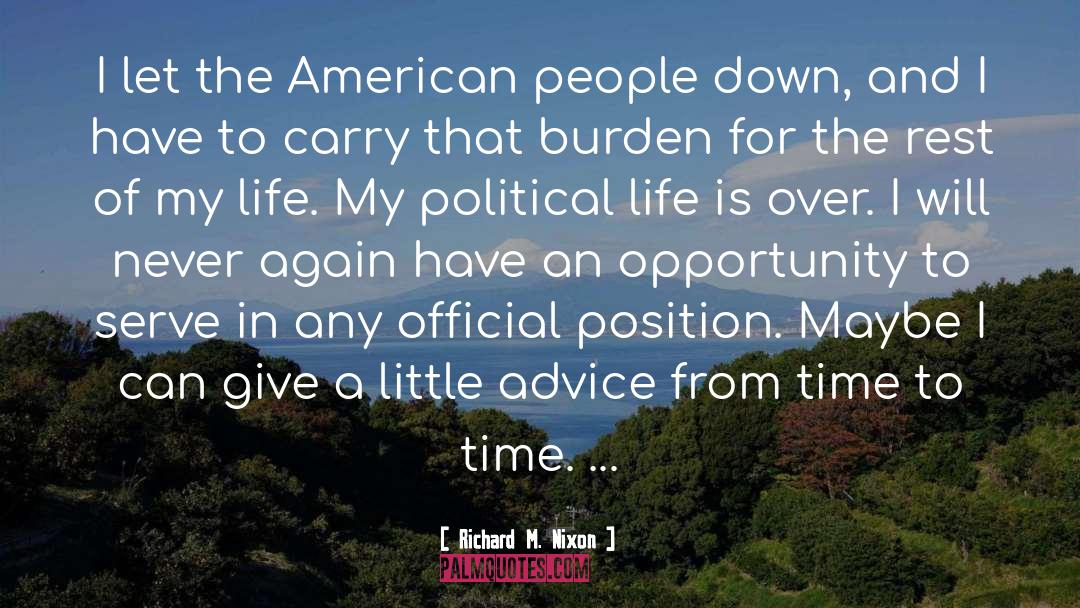 I M An American Series quotes by Richard M. Nixon