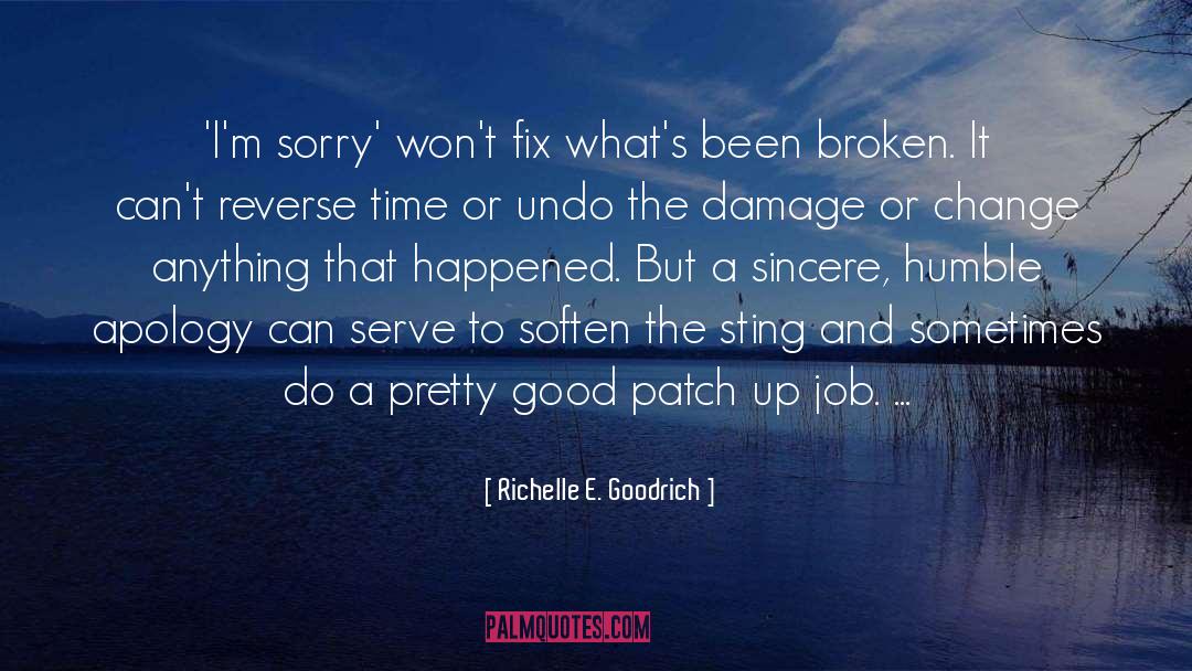 I M Sorry quotes by Richelle E. Goodrich