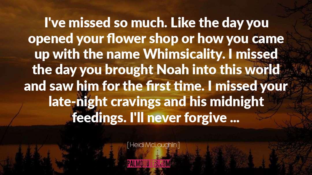I Missed Myself quotes by Heidi McLaughlin