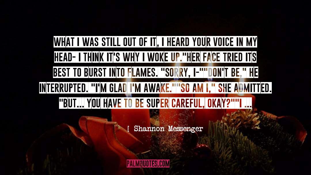 I Missed You quotes by Shannon Messenger