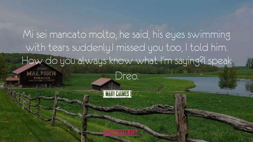 I Missed You quotes by Mary Calmes
