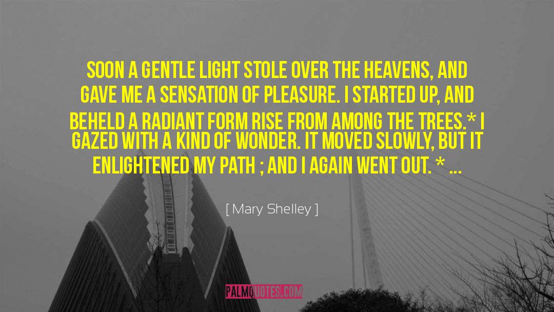 I Moved On quotes by Mary Shelley