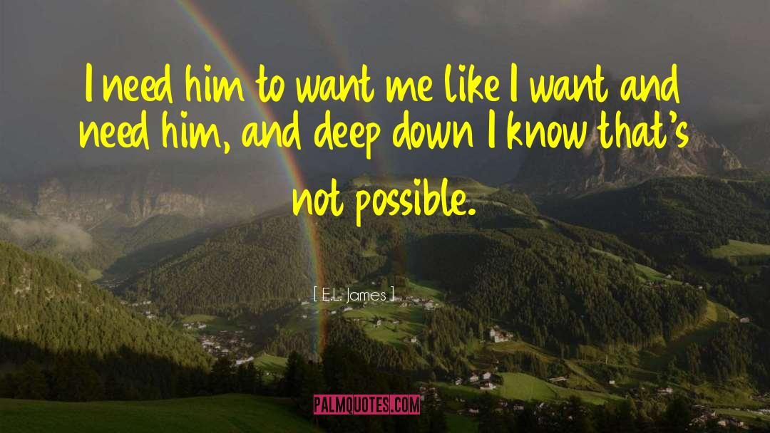 I Need Him quotes by E.L. James