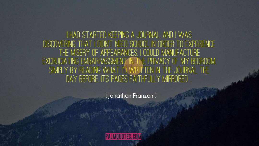 I Need Privacy quotes by Jonathan Franzen
